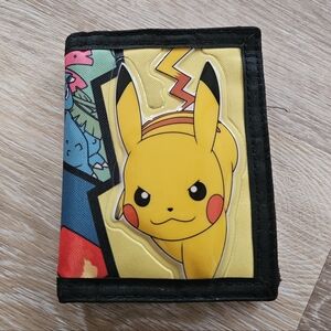 Pokemon trifold velcro wallet. Pet/smoke free.